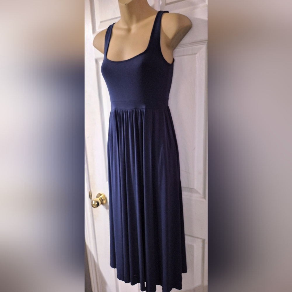 Aritzia Market Dress Blue XS